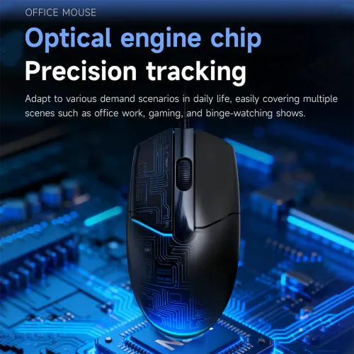 AJAZZ NJ01 Optical Wired Mouse
