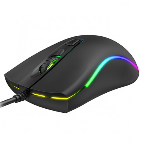 Havit MS72 Cool RGB LED USB Gaming Mouse Black-IOSBD