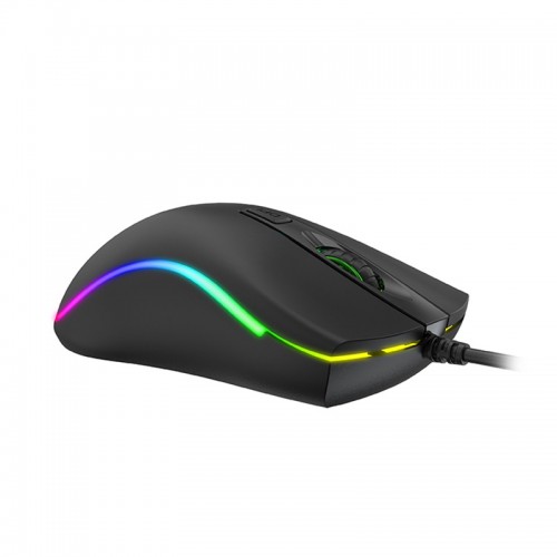 Havit MS72 Cool RGB LED USB Gaming Mouse Black-IOSBD