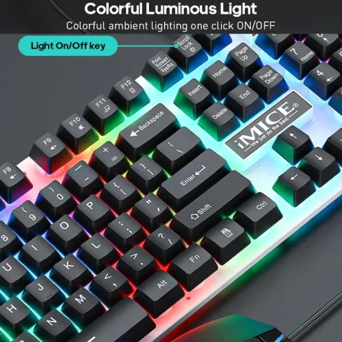 IMICE AN-350 Gaming Keyboard Mouse Combo-IOSBD