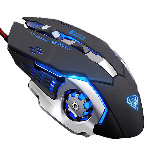 AULA S20 Wired Optical Gaming Mouse-IOSBD