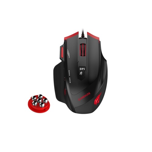 Havit GameNote HV-MS1005 USB 7 Key Fire Button Gaming Mouse Black-IOSBD