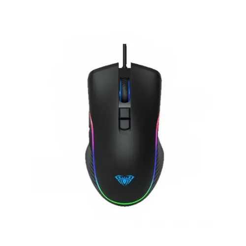 AULA F806 Backlit USB Optical Gaming Mouse-IOSBD