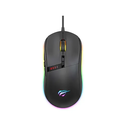 Havit MS812 RGB Backlit Programmable Gaming Mouse-IOSBD
